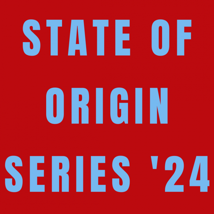 Graphic with text: State of Origin 2024